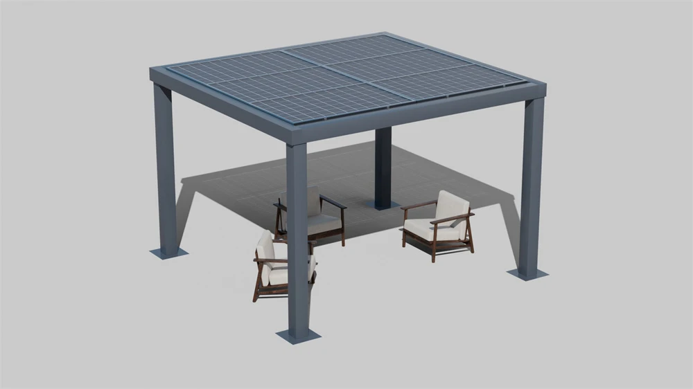 Aluminium Solar pergola Aluminium Solar pergola