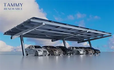 Galvanized Steel Solar Carport